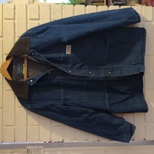 Vintage Carter's insulated denim chore coat